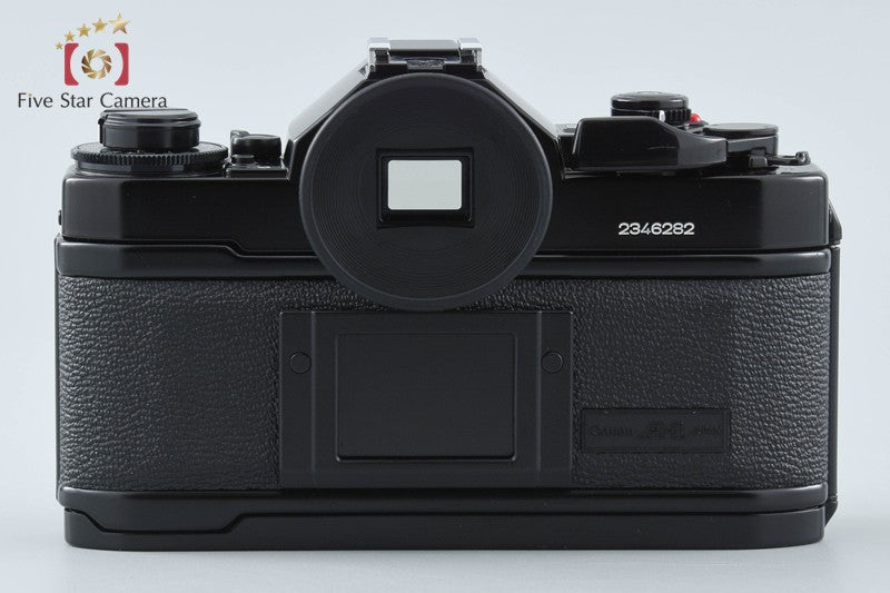 Canon A-1 Black 35mm SLR Film Camera Body from Japan