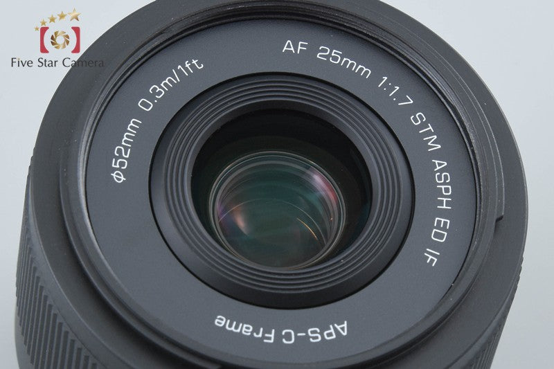 VILTROX AF 25mm f/1.7 STM ASPH ED IF for Fujifilm X Mount w/ Box from Japan