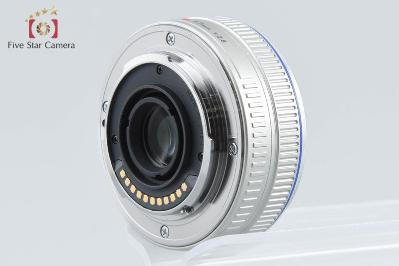 Olympus M.ZUIKO DIGITAL 17mm f/2.8 Silver from Japan
