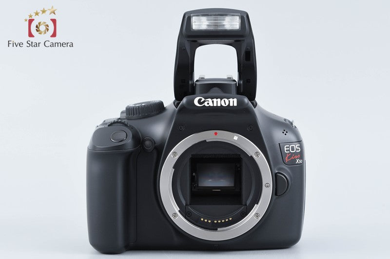Canon EOS Kiss X50 / Rebel T3 / 1100D Black 12.2 MP 18-55 Lens from Japan