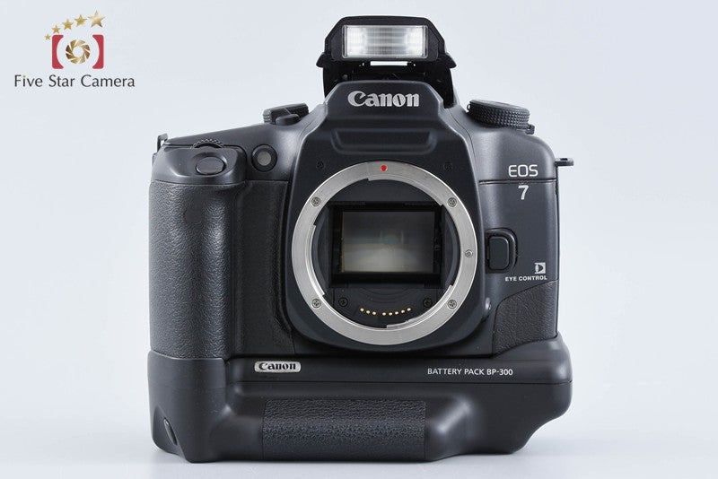 Canon EOS 7 35mm SLR Film Camera Body w/ BP-300 Battery Grip from Japan