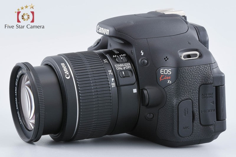 Canon EOS Kiss X5 / Rebel T3i / 600D 18.0 MP EF-S 18-55 IS II Lens from Japan
