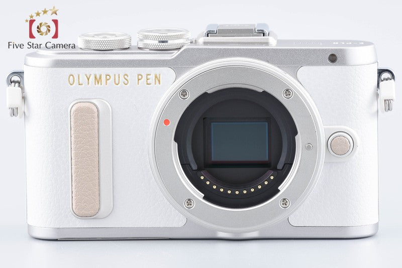 "Count 664" Olympus PEN E-PL8 White 16.1 MP EZ 14-42 40-150 Lenses from Japan