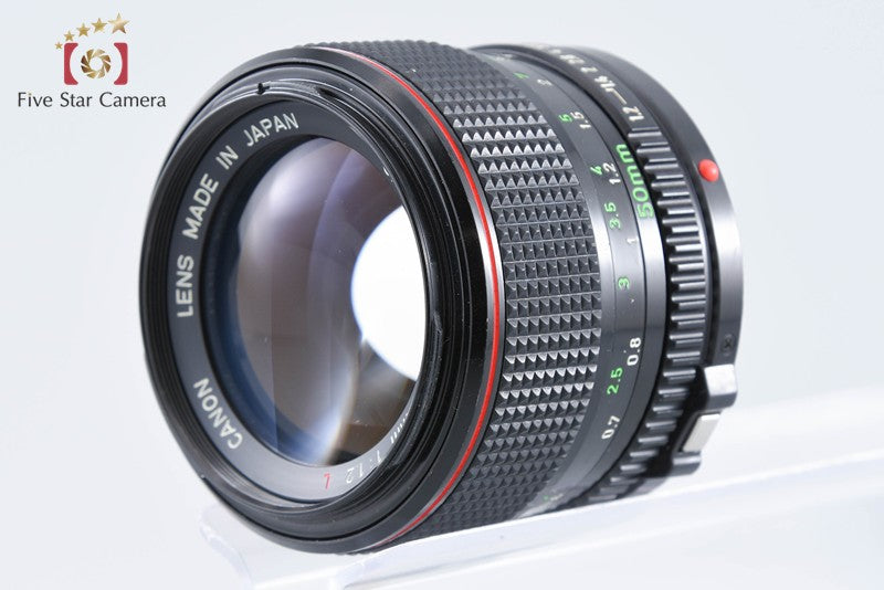 Canon New FD 50mm f/1.2 L from Japan