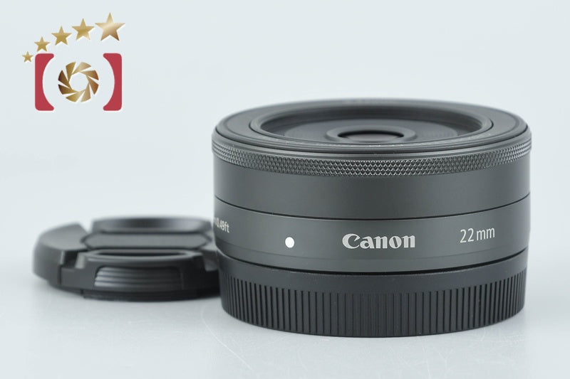 Canon EF-M 22mm f/2 STM Black from Japan