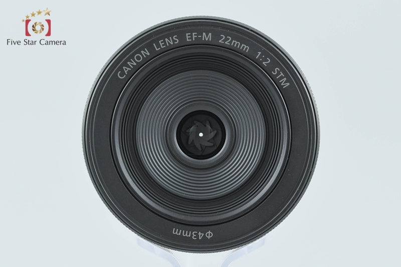 Canon EF-M 22mm f/2 STM Black from Japan