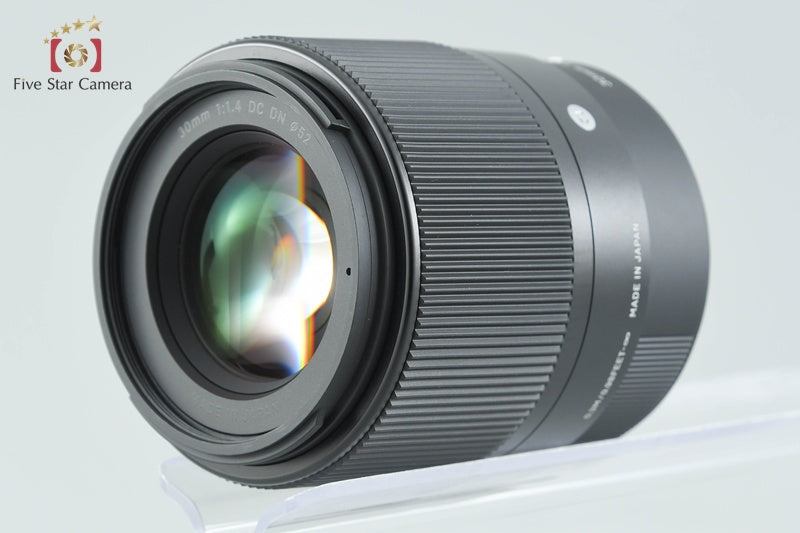 Sigma 30mm f/1.4 DC DN Contemporary for Fujifilm X Mount from Japan
