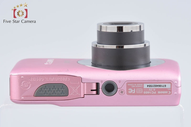 Canon IXY 200F Pink 12.1 MP Digital Camera from Japan