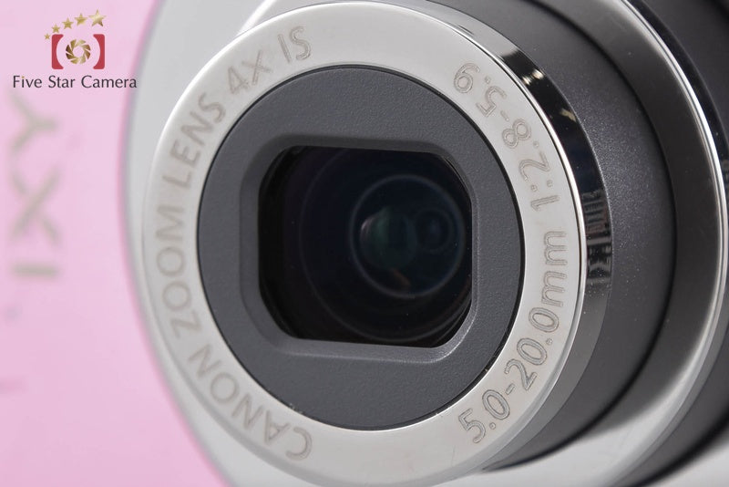 Canon IXY 200F Pink 12.1 MP Digital Camera from Japan