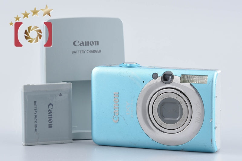 Canon IXY DIGITAL 110 IS Blue 10.0 MP Digital Camera from Japan