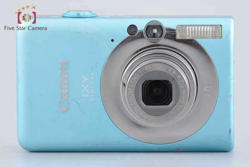 Canon IXY DIGITAL 110 IS Blue 10.0 MP Digital Camera from Japan