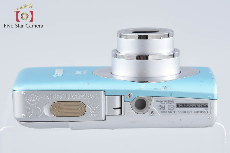Canon IXY DIGITAL 110 IS Blue 10.0 MP Digital Camera from Japan