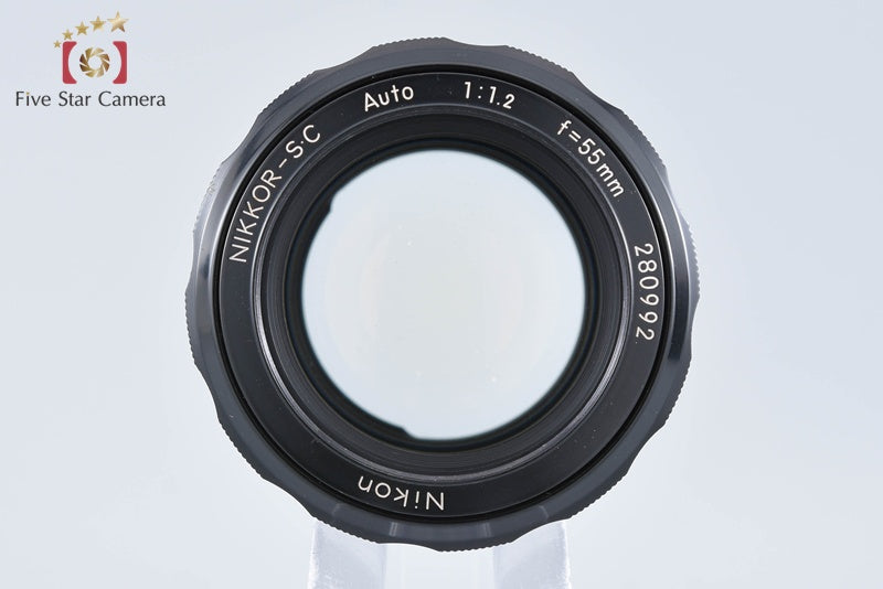 Nikon NIKKOR-S.C Auto 55mm f/1.2 Non Ai Lens from Japan