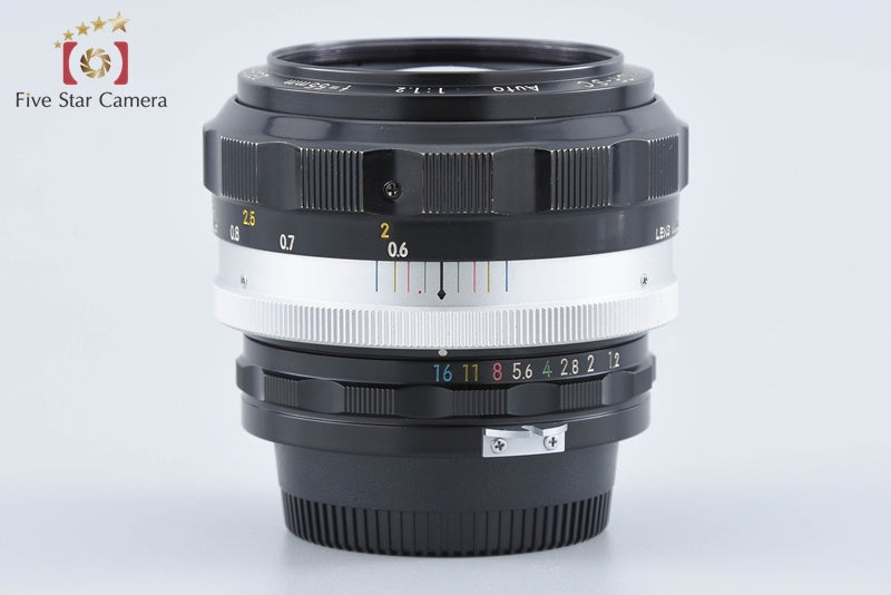 Nikon NIKKOR-S.C Auto 55mm f/1.2 Non Ai Lens from Japan