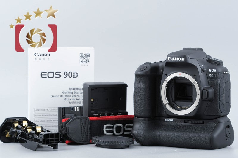 Canon EOS 90D 32.2 MP Digital SLR Camera + BG-E14 Battery Grip from Japan