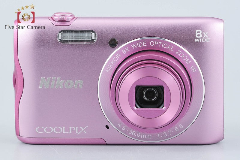 Nikon COOLPIX A300 Pink 20.0 MP Digital Camera w/ Box from Japan