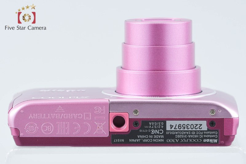 Nikon COOLPIX A300 Pink 20.0 MP Digital Camera w/ Box from Japan