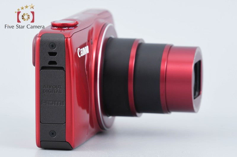 Canon Powershot SX600 HS Red 16.0 MP Digital Camera w/ Box from Japan