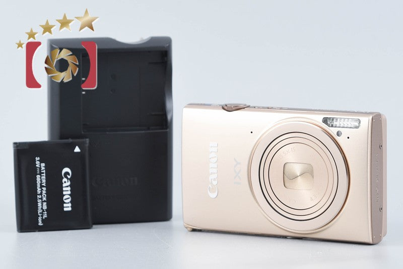 Canon IXY 430F Gold 16.1 MP Digital Camera from Japan