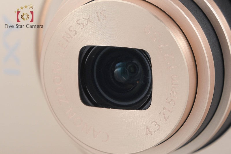 Canon IXY 430F Gold 16.1 MP Digital Camera from Japan