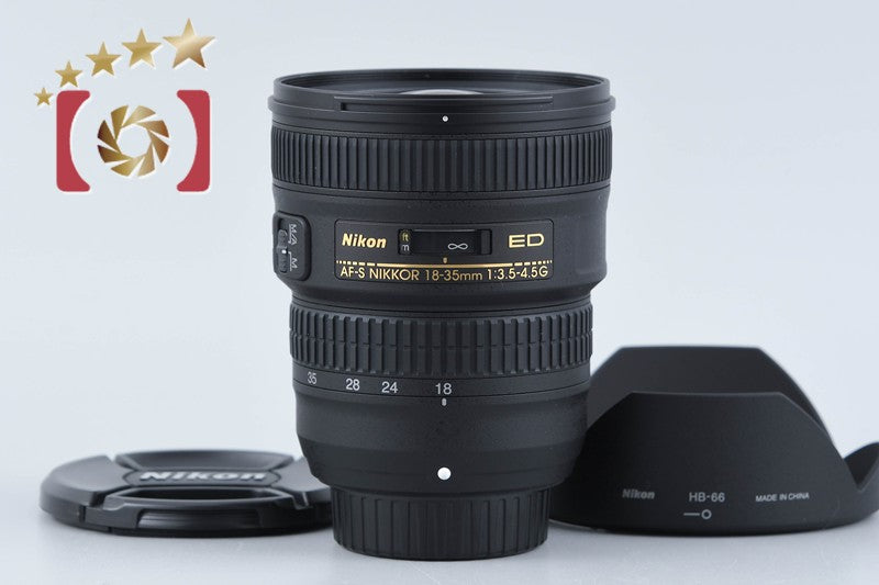 Nikon AF-S NIKKOR 18-35mm f/3.5-4.5 G ED from Japan