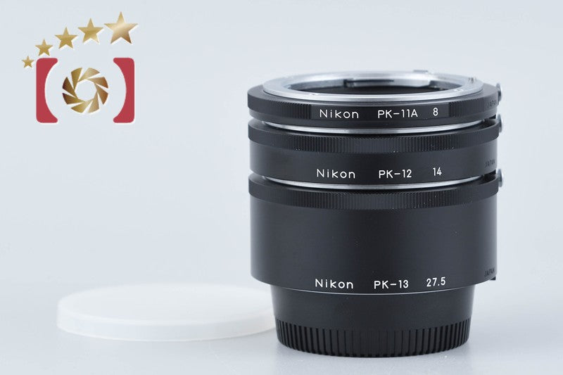 Nikon Auto Extension Ring PK-11A + PK-12 + PK-13 from Japan