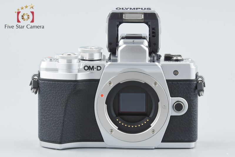 Olympus OM-D E-M10 Mark III Silver 16.1 MP 14-42 40-150 EZ Lenses from Japan