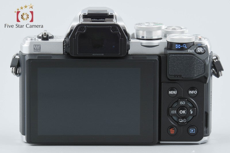 Olympus OM-D E-M10 Mark III Silver 16.1 MP 14-42 40-150 EZ Lenses from Japan