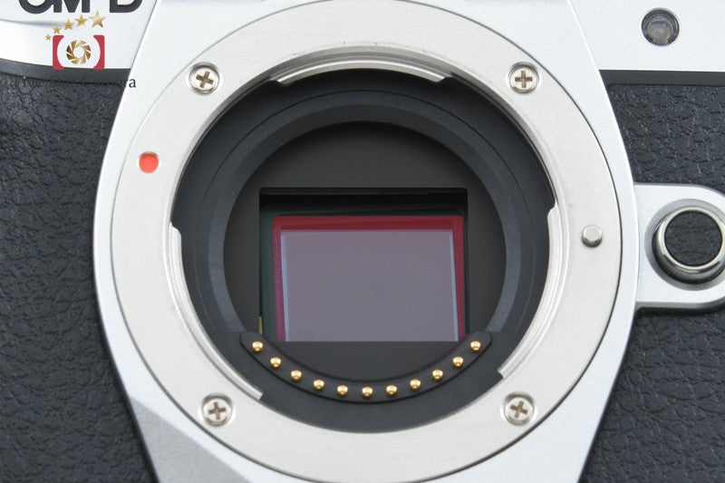 Olympus OM-D E-M10 Mark III Silver 16.1 MP 14-42 40-150 EZ Lenses from Japan