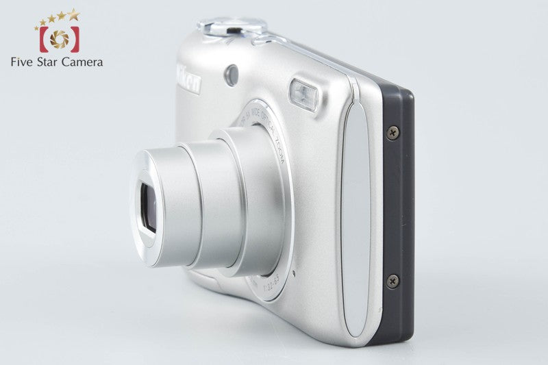 Nikon COOLPIX L26 Silver 16.1 MP Digital Camera from Japan