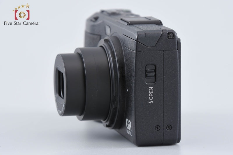 "Count 2,849" Ricoh GR Digital IV Black 10.0 MP Digital Camera from Japan