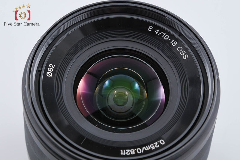 SONY E 10-18mm f/4 OSS SEL1018 from Japan