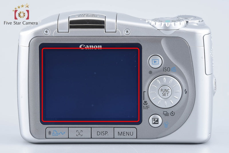 Canon PowerShot SX100 IS Silver 8.0 MP Digital Camera from Japan