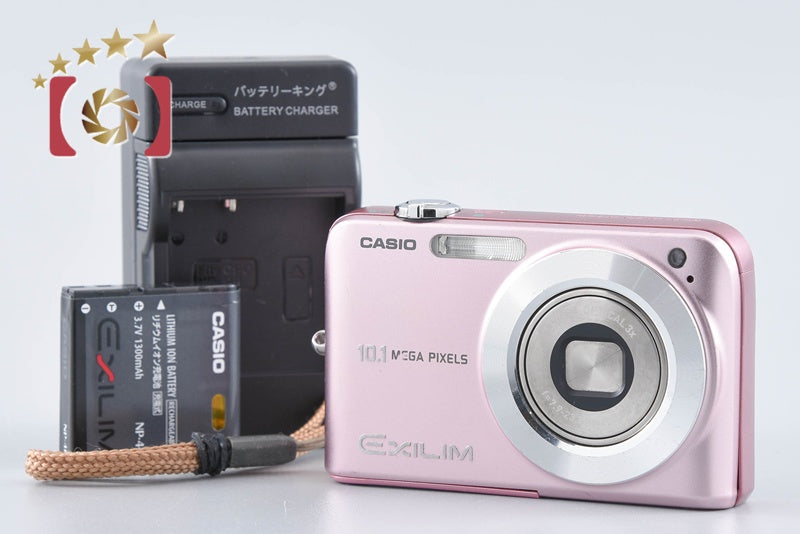 CASIO EXILIM ZOOM EX-Z1050 Pink 10.1 MP Digital Camera from Japan