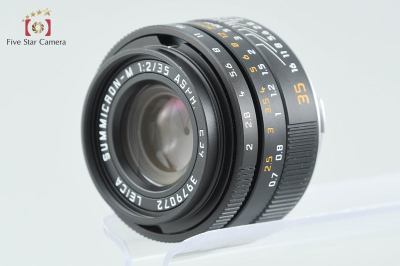 Leica SUMMICRON-M 35mm f/2 ASPH. E39 11879 Black from Japan