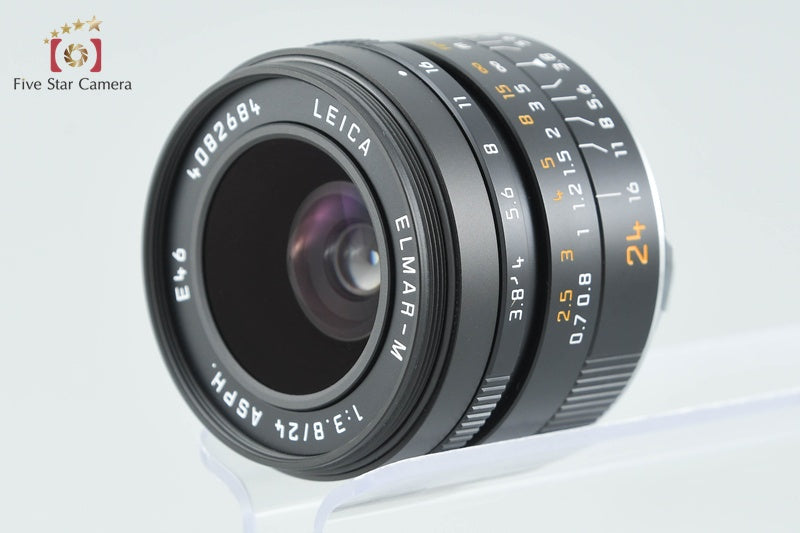 Leica ELMAR-M 24mm f/3.8 ASPH. E46 11648 6-Bit Black from Japan
