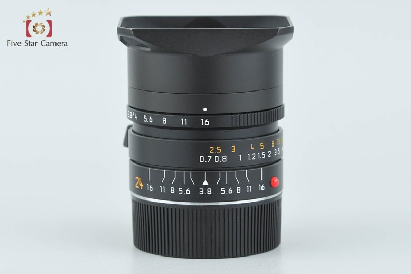 Leica ELMAR-M 24mm f/3.8 ASPH. E46 11648 6-Bit Black from Japan