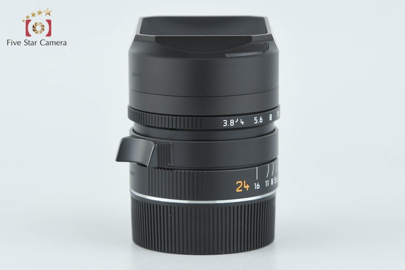 Leica ELMAR-M 24mm f/3.8 ASPH. E46 11648 6-Bit Black from Japan