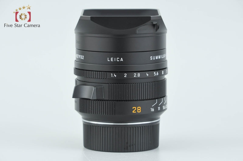 Leica SUMMILUX-M 28mm f/1.4 ASPH. E49 11668 6-Bit w/ Box from Japan