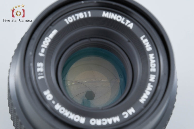 Minolta MC MACRO ROKKOR-QE 100mm f/3.5 from Japan