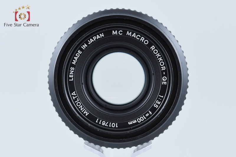 Minolta MC MACRO ROKKOR-QE 100mm f/3.5 from Japan