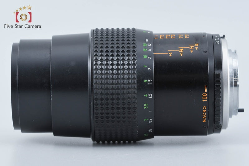 Minolta MC MACRO ROKKOR-QE 100mm f/3.5 from Japan