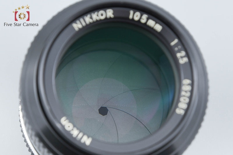 Nikon New NIKKOR 105mm f/2.5 Ai Converted Lens from Japan