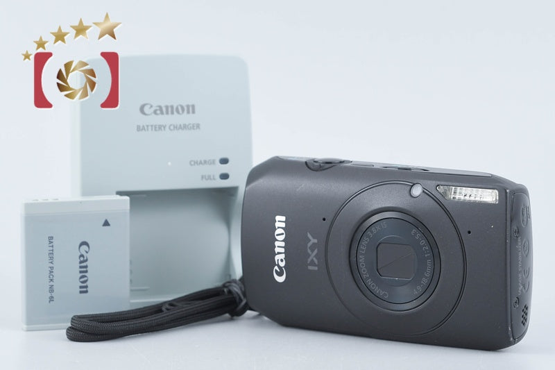 Canon IXY 30S Black 10.0 MP Digital Camera from Japan