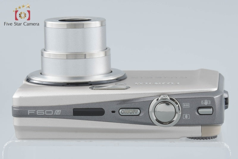 Fujifilm FinePix F60fd Silver 12.0 MP Digital Camera from Japan