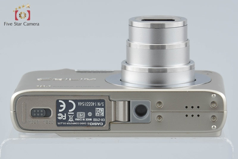 CASIO EXILIM EX-Z100 Gold 10.1 MP Digital Camera from Japan