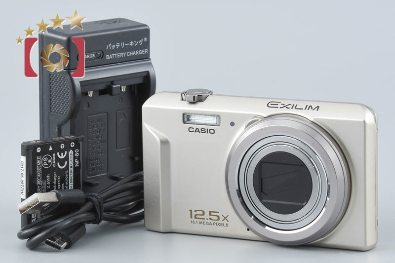 CASIO EXILIM EX-ZS150 Gold 16.1 MP Digital Camera from Japan