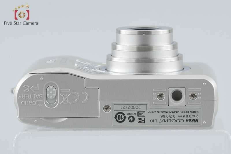 Nikon COOLPIX L18 Silver 8.0 MP Digital Camera from Japan