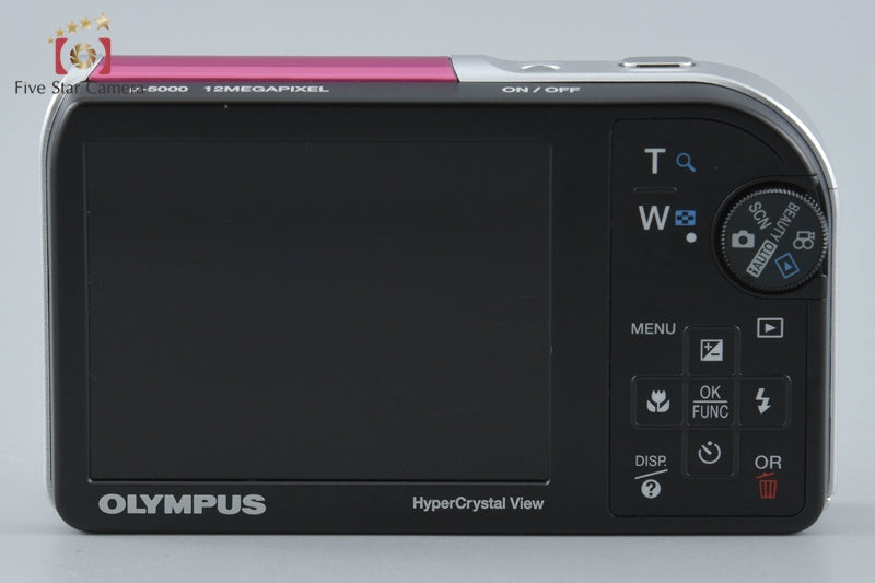 Olympus μ-5000 Pink 12.0 MP Digital Camera from Japan