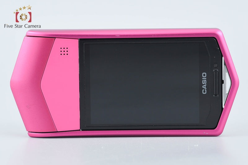 CASIO EXILIM EX-TR600S Pink 11.1 MP Digital Camera from Japan